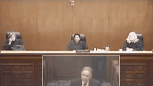 Attorney Cytryn in a court room